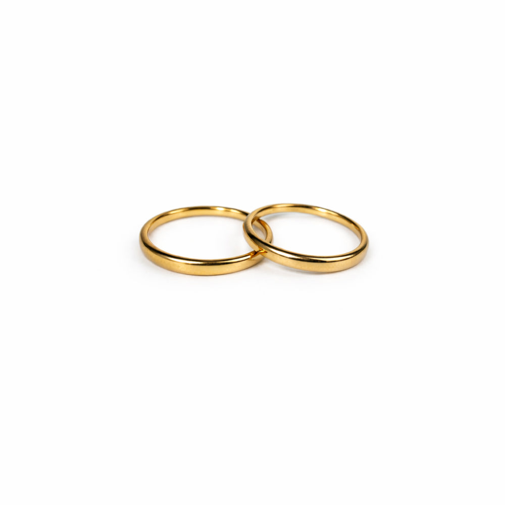 K&Co. Signature Jewellery Amy Ring Set - GOLD